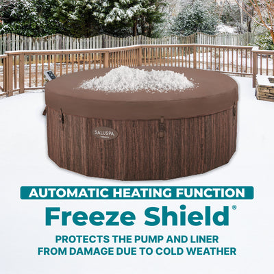 Bestway Toronto 5-7 Person Energy-Efficient AirJet Hot Tub, App (Open Box)
