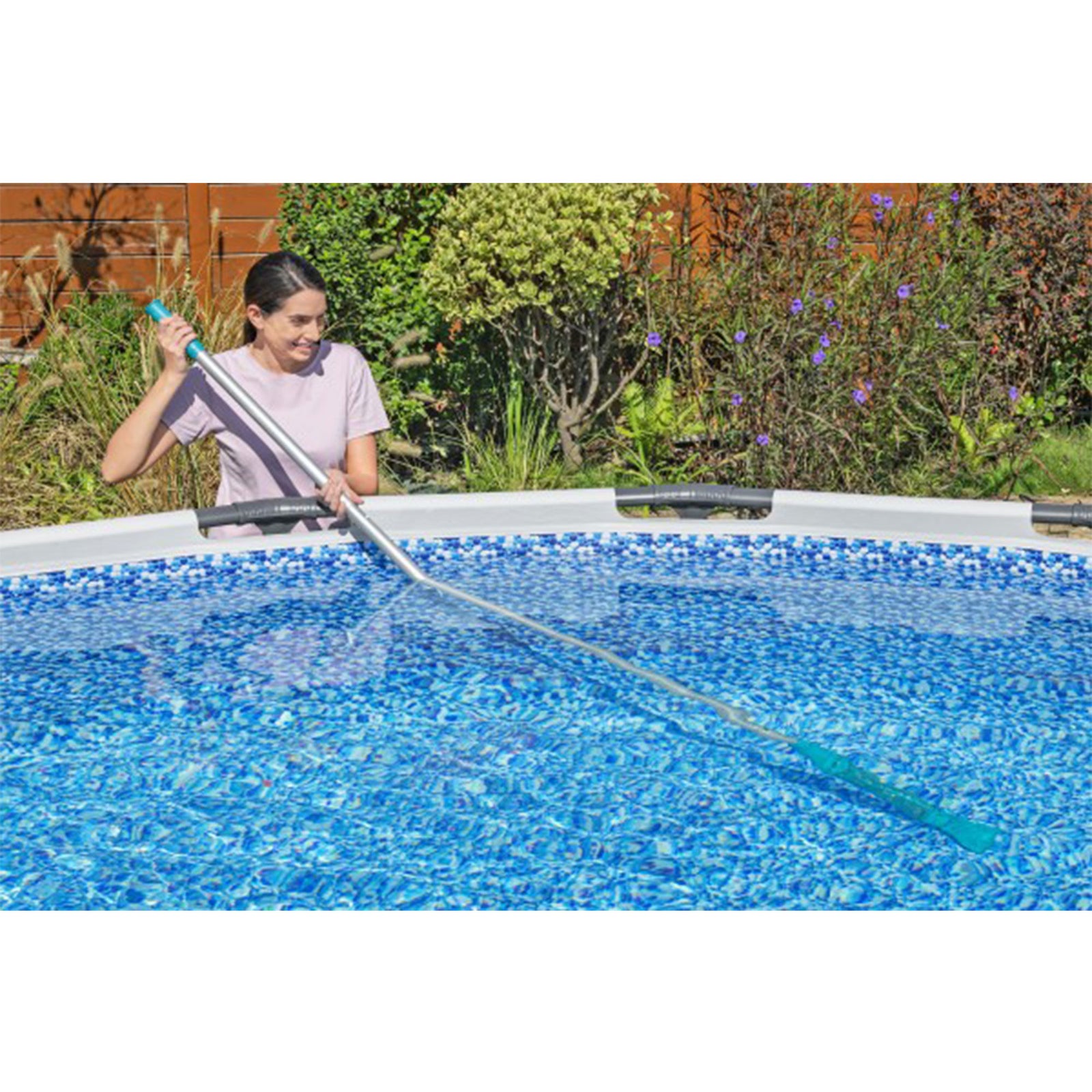 Bestway AquaSurge Swimming Pool Maintenance Accessory Kit with Vacuum & Skimmer - VMInnovations