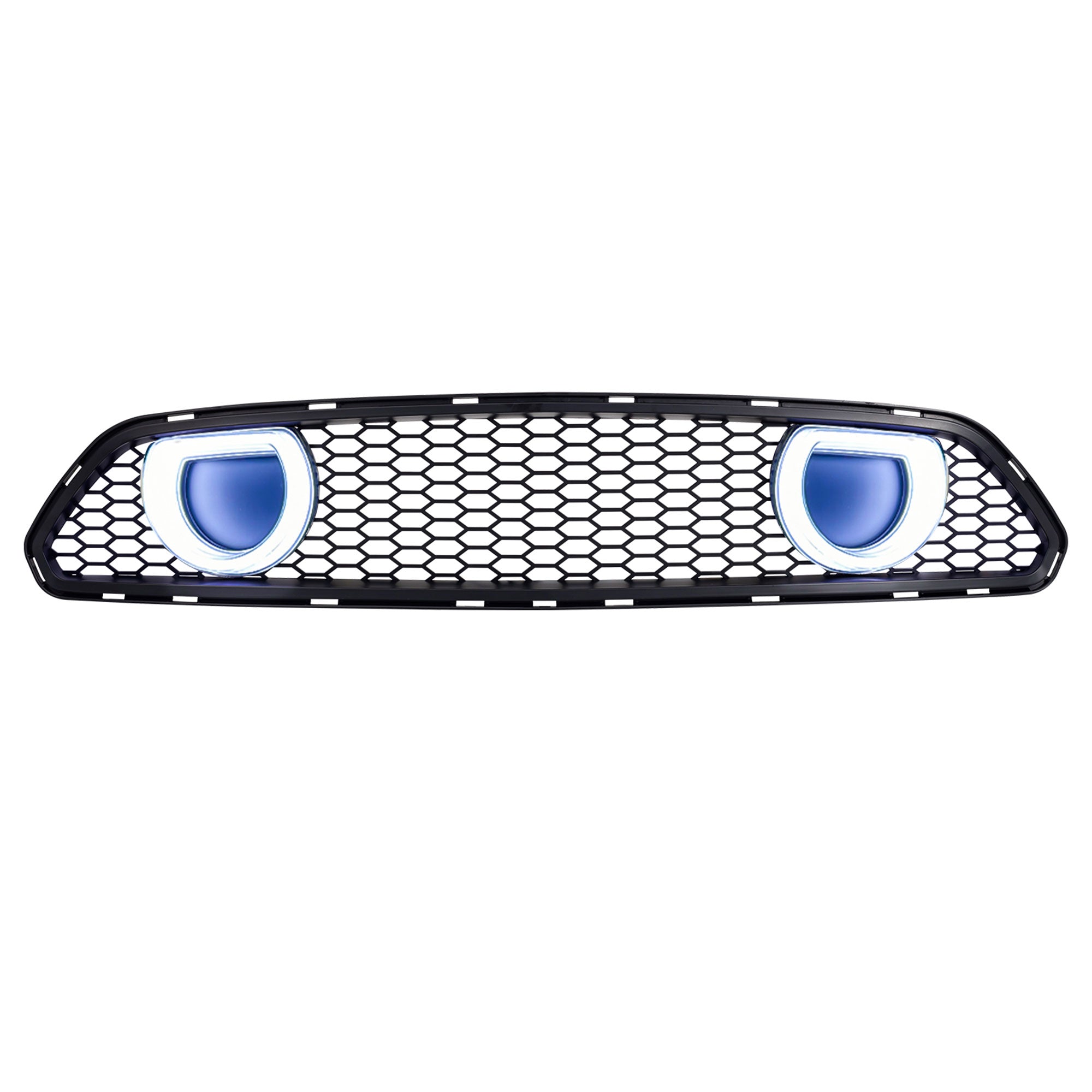 AMERICAN MODIFIED Grille for 15-17 Ford Mustang EcoBoost, GT, & V6, Matte Black - VMInnovations
