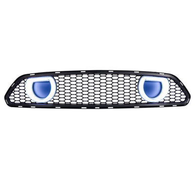 AMERICAN MODIFIED Grille for 15-17 Ford Mustang EcoBoost, GT, & V6, Matte Black - VMInnovations