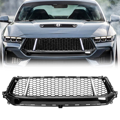 AMERICAN MODIFIED Front Grille w/LED DRL for 2024+ Mustang EcoBoost/GT(Open Box) - VMInnovations
