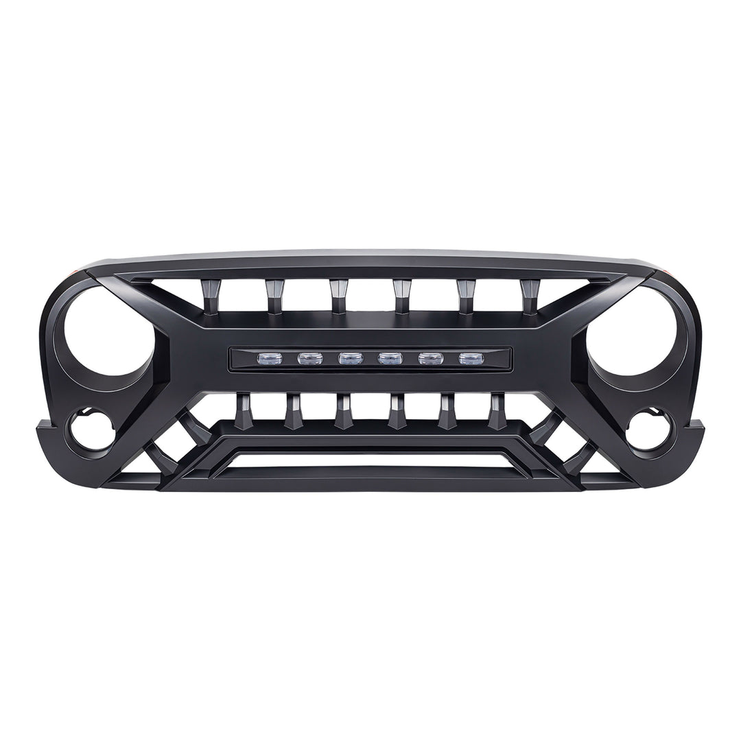 AMERICAN MODIFIED Armor Grille for 2007 to 2018 Jeep Wrangler JK (Open Box) - VMInnovations