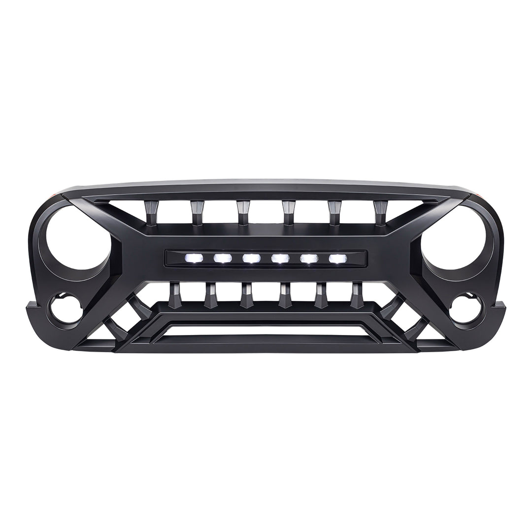AMERICAN MODIFIED Armor Grille for 2007 to 2018 Jeep Wrangler JK (Open Box)