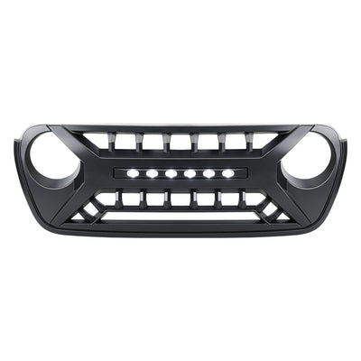 AMERICAN MODIFIED Grille w/Lights for 2018-2023 Jeep Wrangler JL & Gladiator JT - VMInnovations