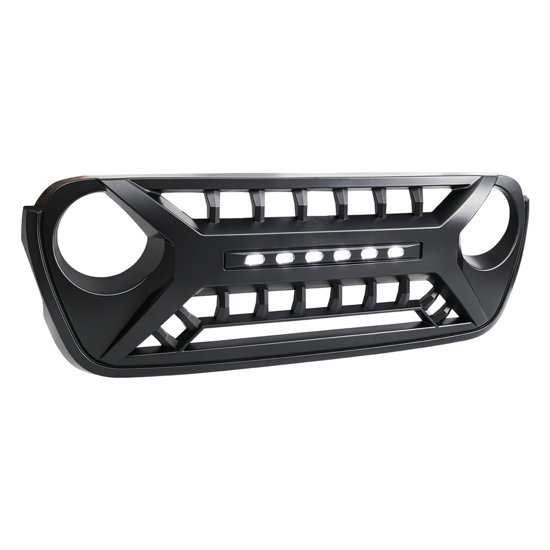 AMERICAN MODIFIED Grille w/Lights for 2018-2023 Jeep Wrangler JL & Gladiator JT