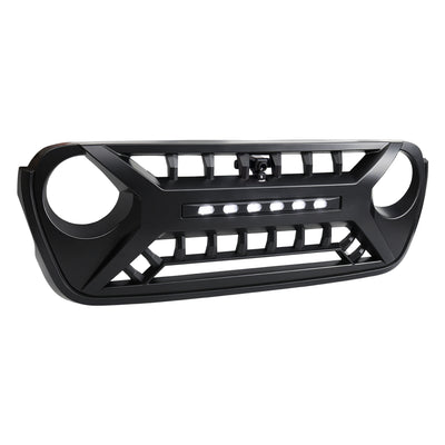 AMERICAN MODIFIED Grille w/Lights for 2018-2023 Jeep Wrangler JL & Gladiator JT - VMInnovations