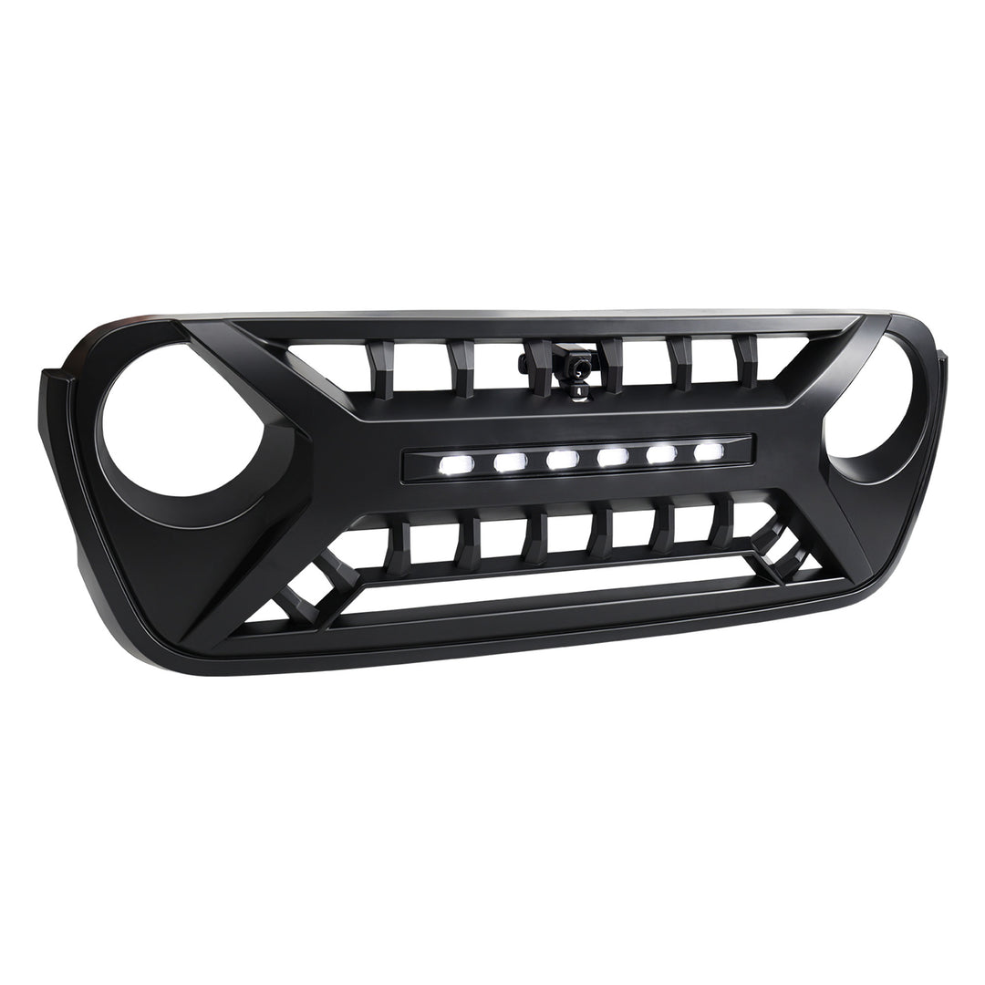 AMERICAN MODIFIED Grille w/Lights for Jeep Wrangler JL & Gladiator JT (Open Box) - VMInnovations