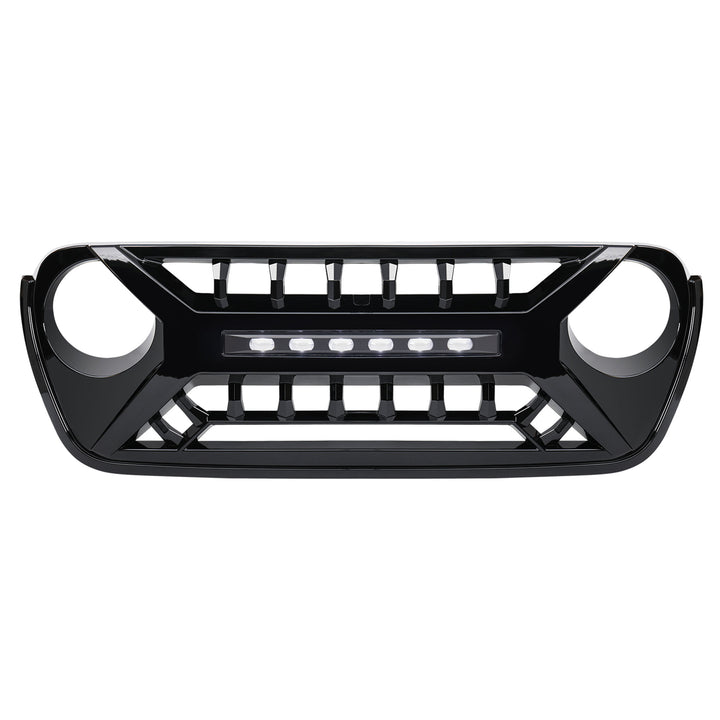 AMERICAN MODIFIED Grille w/Lights for 18-23 Jeep WranglerJL & GladiatorJT (Used)