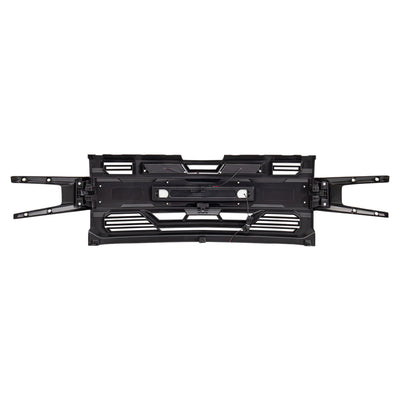 AMERICAN MODIFIED Armor Grille for 2019-2021 Chevy Silverado 1500, Matte Black - VMInnovations