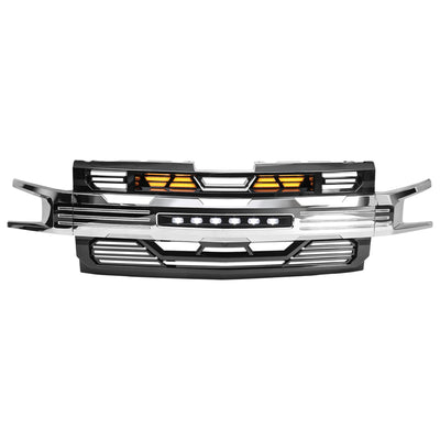 AMERICAN MODIFIED LED Grille w/ LEDs for 19-21 Chevy Silverado 1500 (Open Box) - VMInnovations