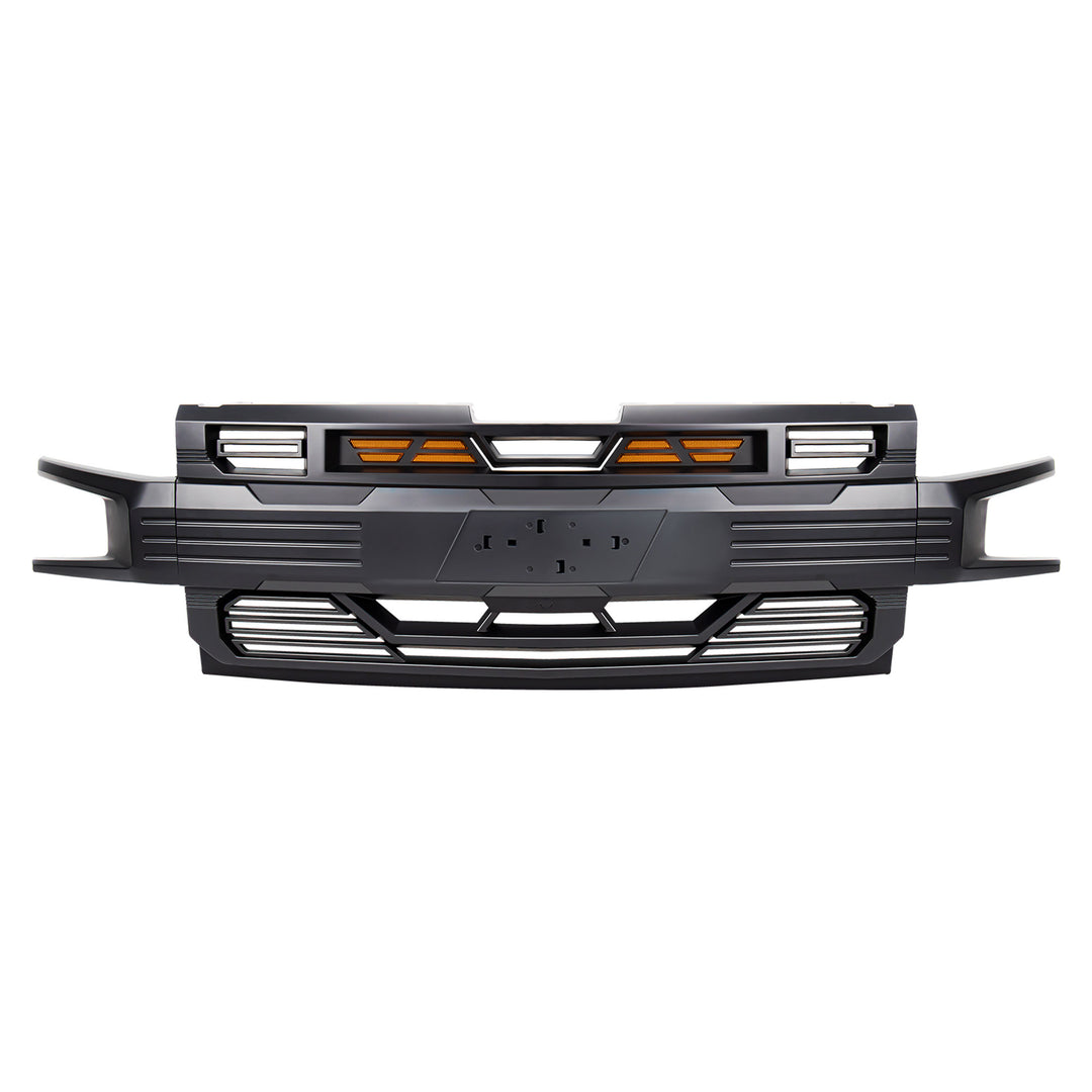 American Modified Armor Grille for 2019-21 Chevy Silverado 1500 Black(Open Box)