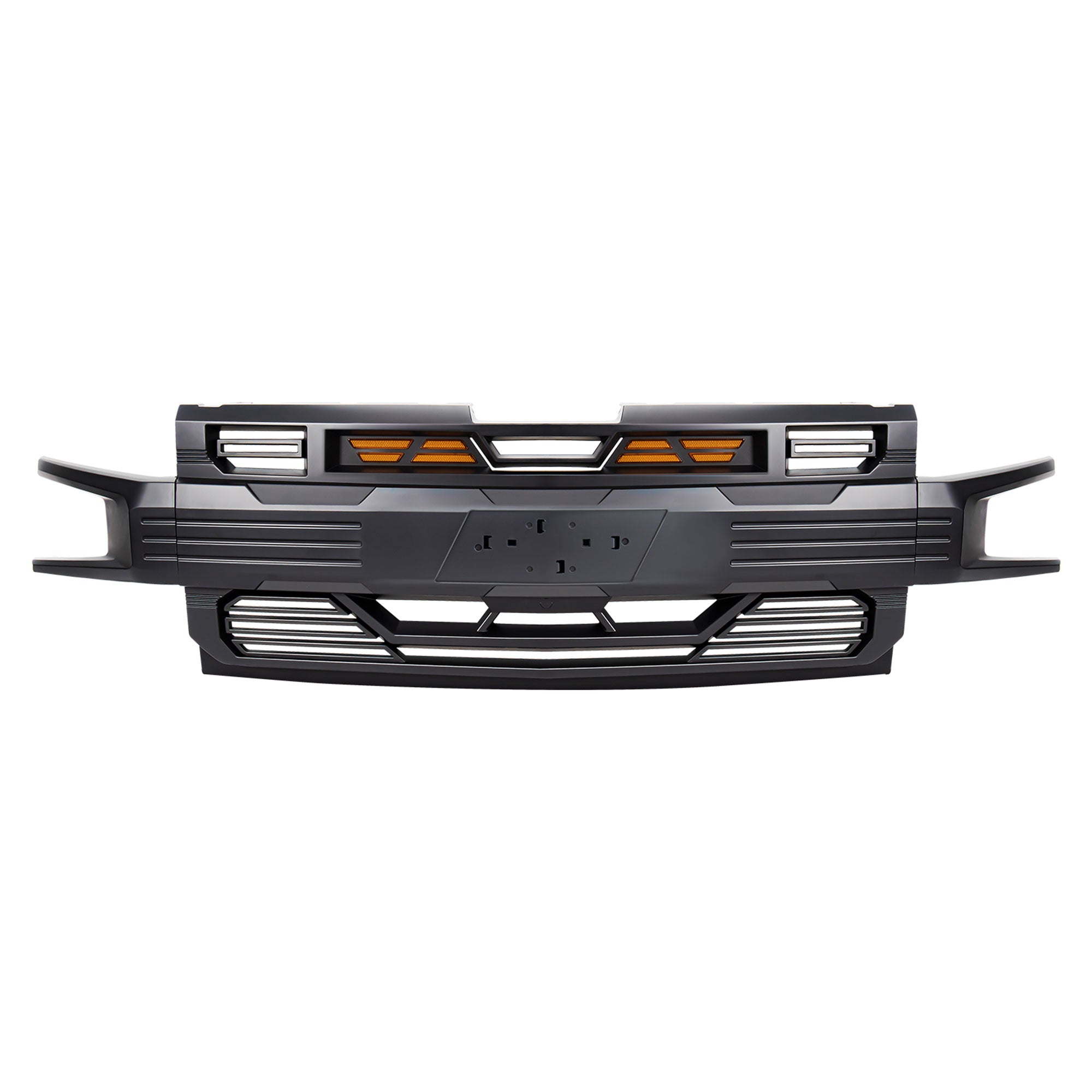 American Modified Armor Grille for 2019-21 Chevy Silverado 1500 Black(Open Box) - VMInnovations