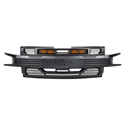 American Modified Armor Grille for 2019-21 Chevy Silverado 1500 Black(Open Box) - VMInnovations