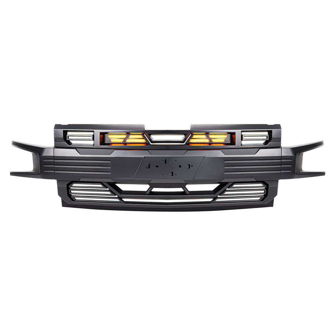 American Modified Armor Grille for 2019-21 Chevy Silverado 1500 Black(Open Box)