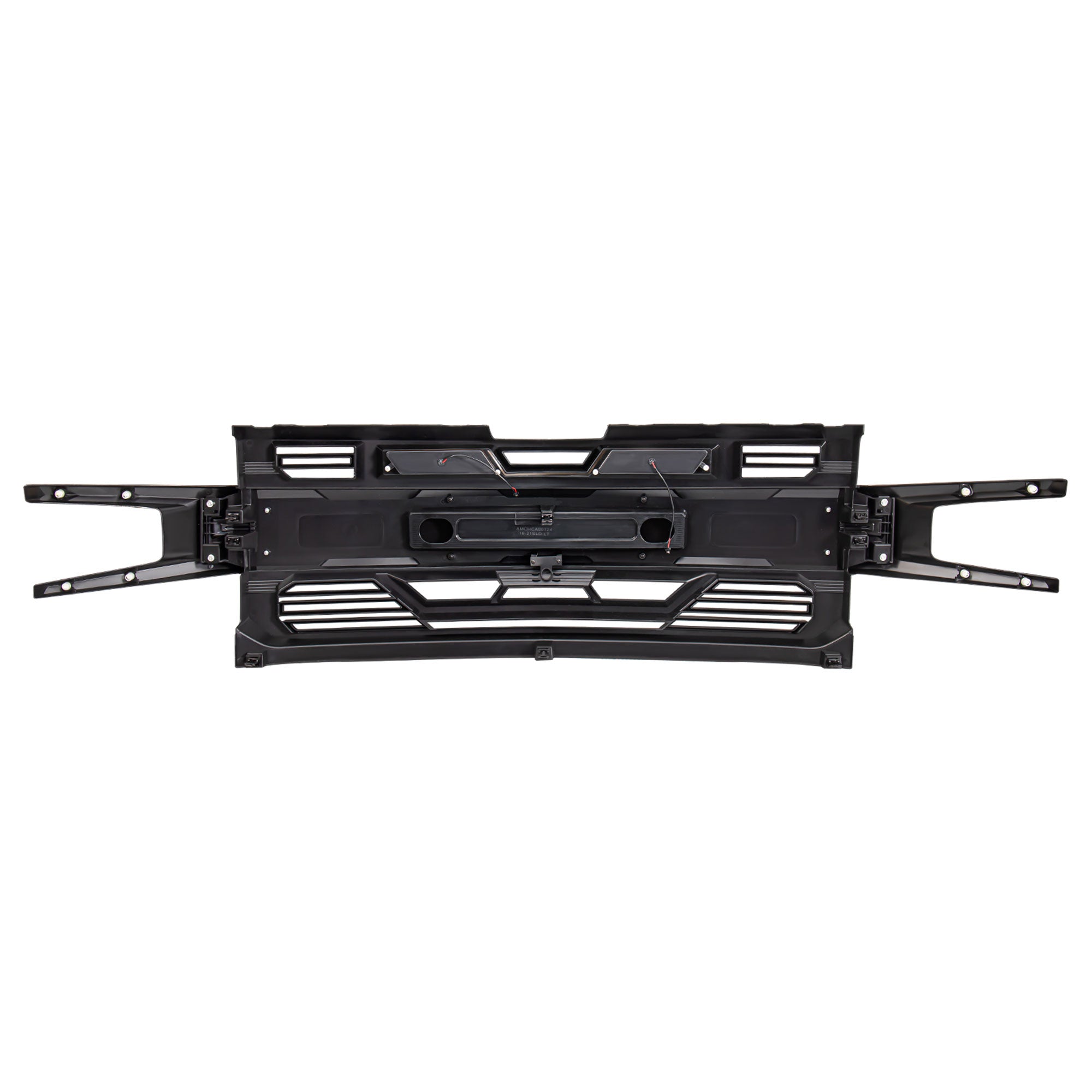 American Modified Armor Grille for 2019-2021 Chevy Silverado 1500, Matte Black - VMInnovations