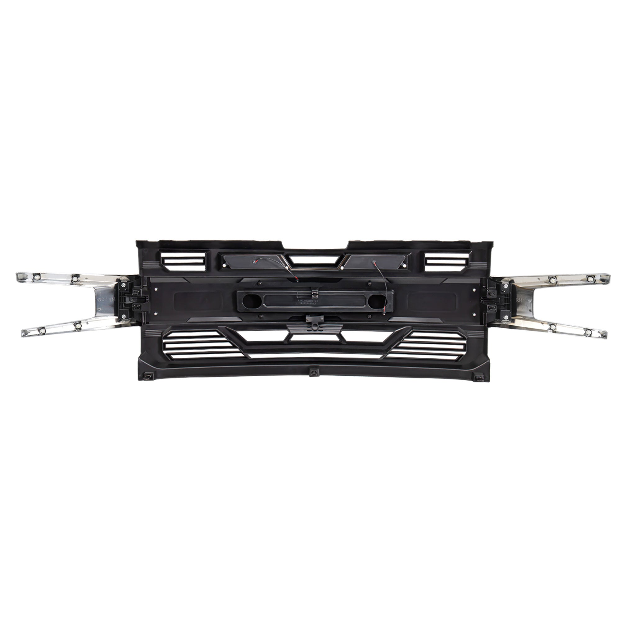AMERICAN MODIFIED w/Emblem Base for 19-21 Chevy Silverado 1500, Chrome(Open Box) - VMInnovations