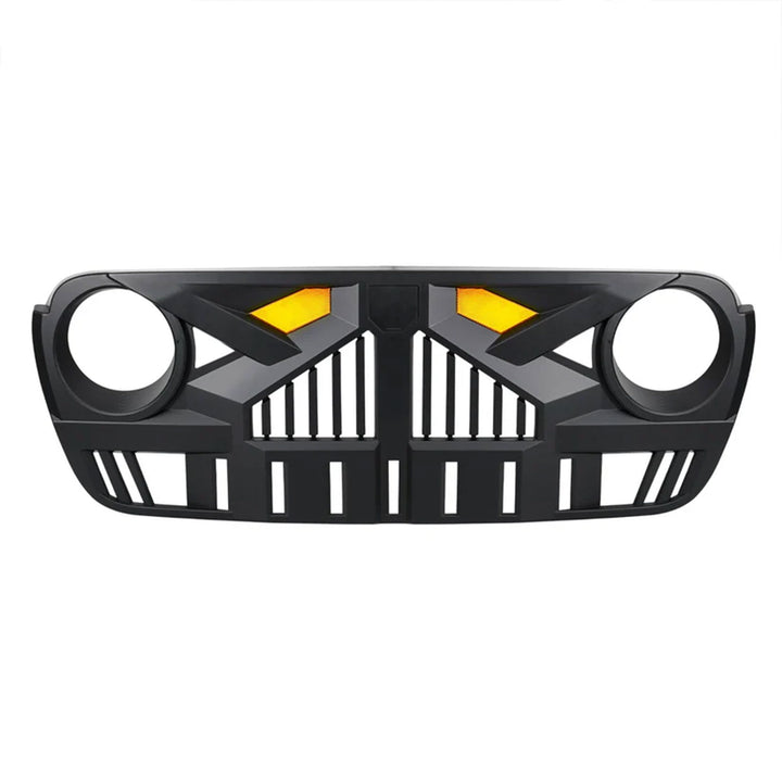 AMERICAN MODIFIED Grille18-23 Jeep Wrangler JL & Gladiator JT w/Camera(Open Box)