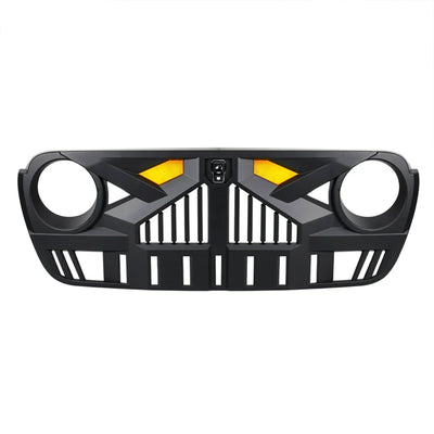 AMERICAN MODIFIED Grille18-23 Jeep Wrangler JL & Gladiator JT w/Camera(Open Box) - VMInnovations
