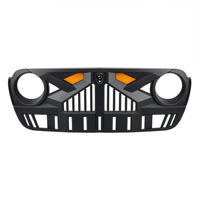 AMERICAN MODIFIED Grille18-23 Jeep Wrangler JL & Gladiator JT w/Camera(Open Box) - VMInnovations