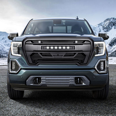 AMERICAN MODIFIED Grille w/Lights for '19-'21 GMC Sierra 1500, SLE, & SLT (Used) - VMInnovations