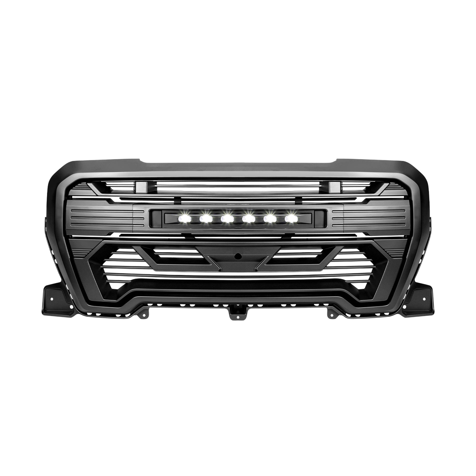 AMERICAN MODIFIED Grille w/Lights for '19-'21 GMC Sierra 1500, SLE, & SLT (Used) - VMInnovations