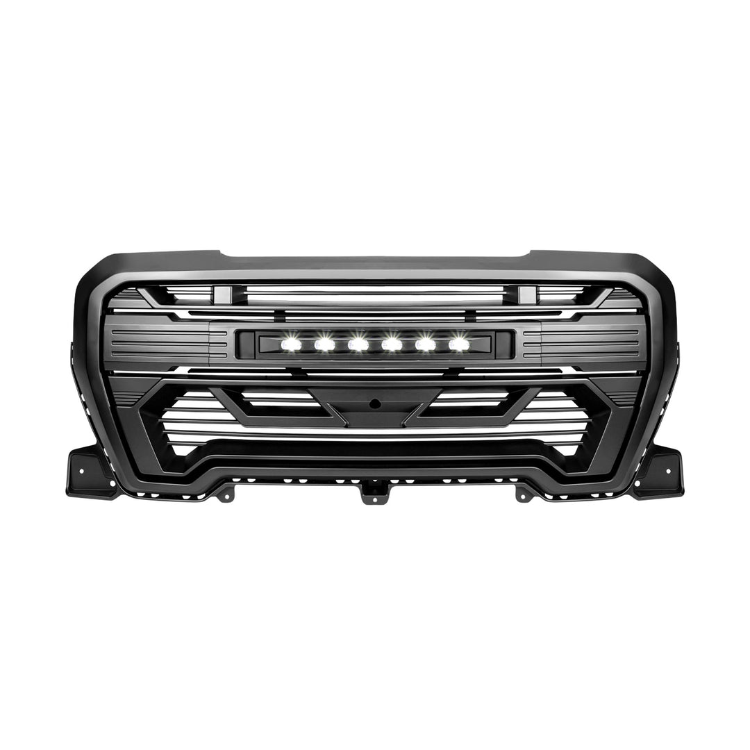 AMERICAN MODIFIED Grille w/Lights for 2019-2021 GMC Sierra 1500 Base (Open Box)