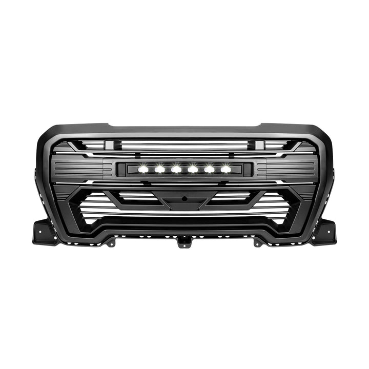 AMERICAN MODIFIED Grille w/Lights for 2019-2021 GMC Sierra 1500 Base (Open Box)