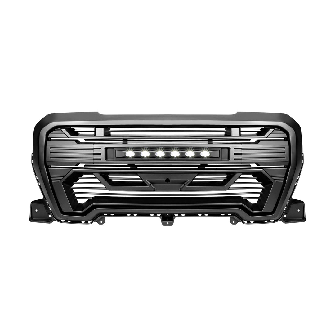 AMERICAN MODIFIED Grille w/Lights for '19-'21 GMC Sierra 1500, SLE, & SLT (Used)