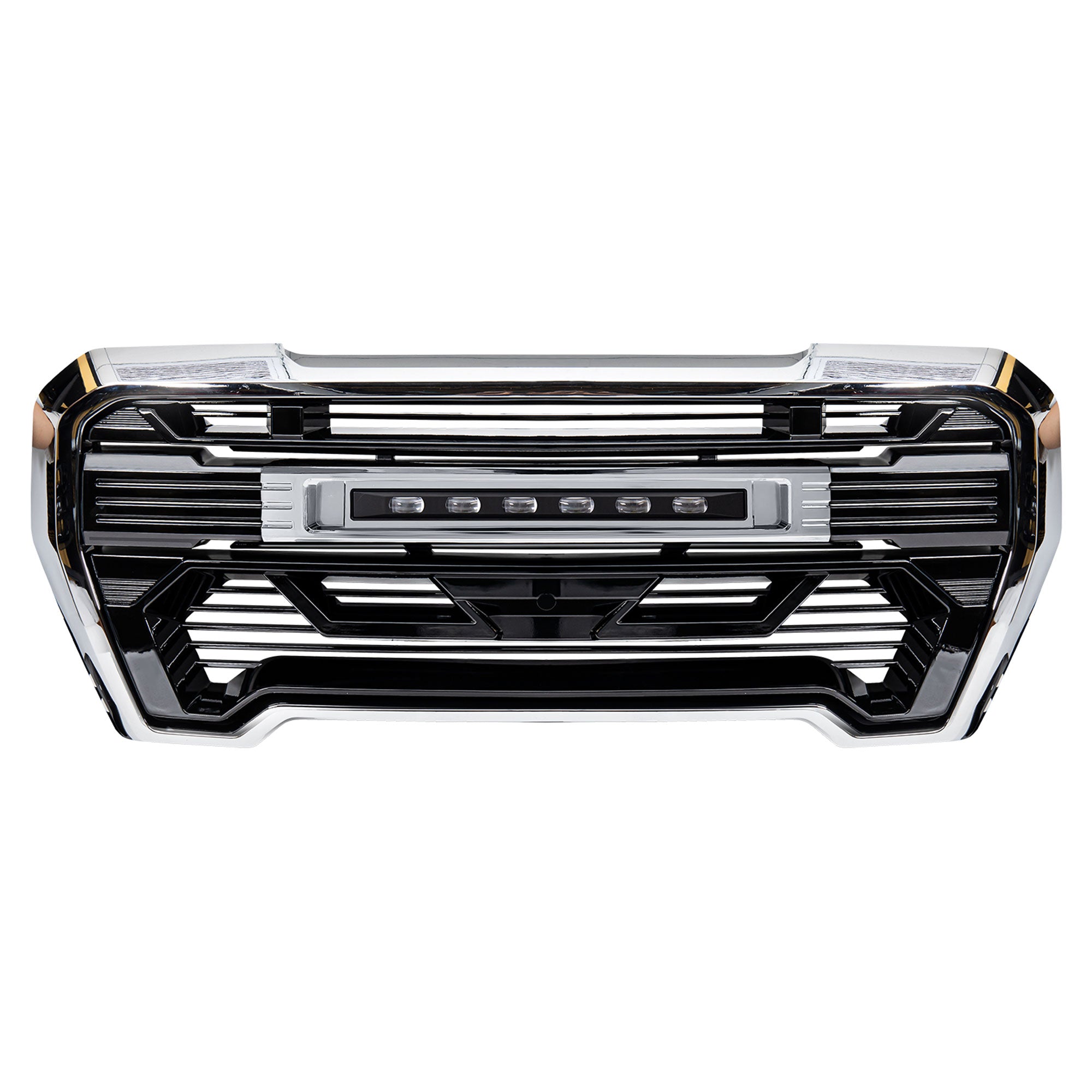 AMERICAN MODIFIED Grille w/Lights for 2019-21 GMC Sierra 1500 Base,SLE&SLT(Used) - VMInnovations