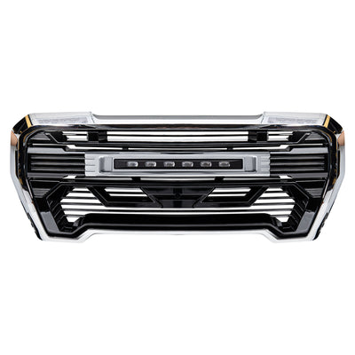 AMERICAN MODIFIED Grille w/Lights for 2019-21 GMC Sierra 1500 Base,SLE&SLT(Used) - VMInnovations
