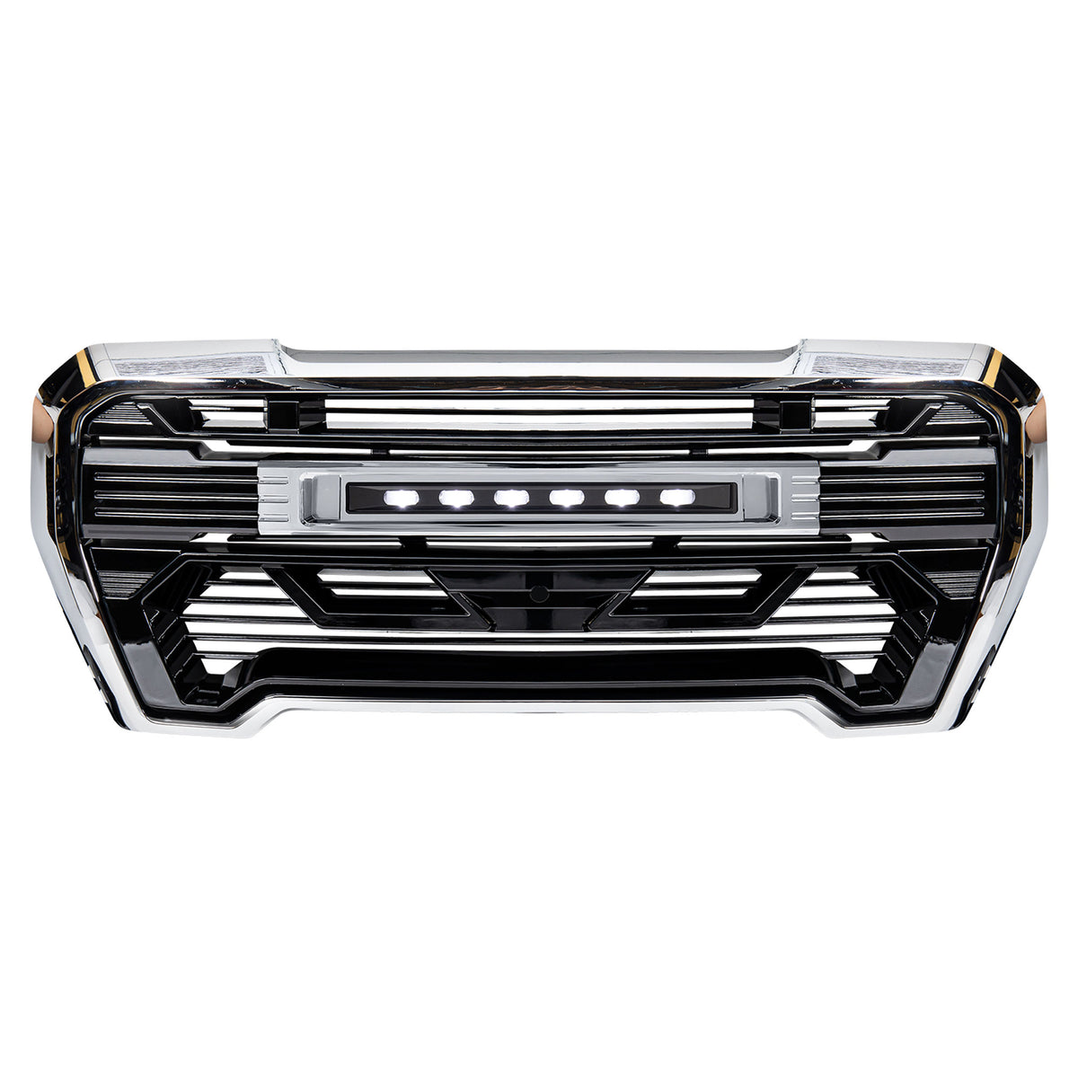 AMERICAN MODIFIED Grille w/Lights for 2019-21 GMC Sierra 1500 Base,SLE&SLT(Used) - VMInnovations