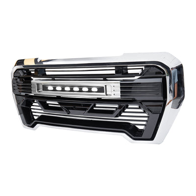 AMERICAN MODIFIED Grille w/Lights for 2019-21 GMC Sierra 1500 Base,SLE&SLT(Used) - VMInnovations