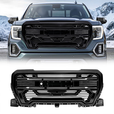 AMERICAN MODIFIED Grille w/Emblem Base, 2019-2021 GMC Sierra 1500 (Open Box) - VMInnovations
