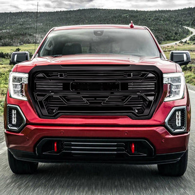AMERICAN MODIFIED Grille w/Emblem Base, 2019-2021 GMC Sierra 1500 (Open Box) - VMInnovations