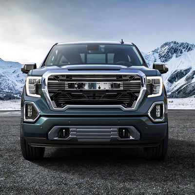 AMERICAN MODIFIED Grille w/Emblem Base for 2019-2021 GMC Sierra 1500 (Open Box)