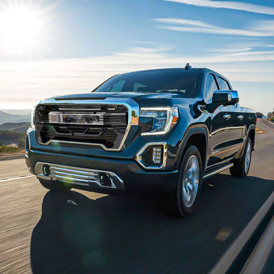 AMERICAN MODIFIED Grille w/Emblem Base for 2019-2021 GMC Sierra 1500 (Open Box)