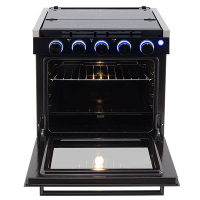 RecPro 17" Tall 3 Burner Propane RV Stove Gas Range without Range Hood (Used) - VMInnovations