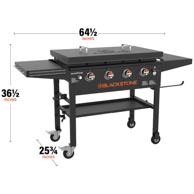 Blackstone 36" Griddle w/ Hard Cover, Propane Gas Cooking Stove (Open Box) - VMInnovations