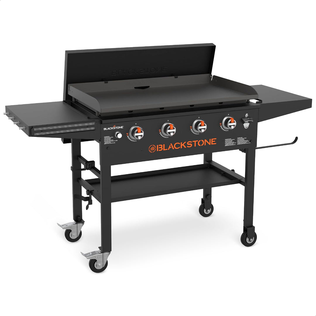 Blackstone 36" Griddle w/Cover, Propane Gas Outdoor Cooking Stove (For Parts)