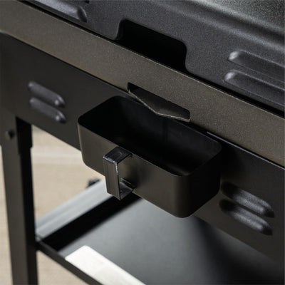 Blackstone 28" Omnivore Griddle w/X Braced Hood Propane Stove, Black (Open Box) - VMInnovations