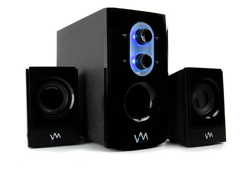VM Audio VMCS21 300 Watt 2.1 Home/Computer Speakers Multimedia System - Open Box