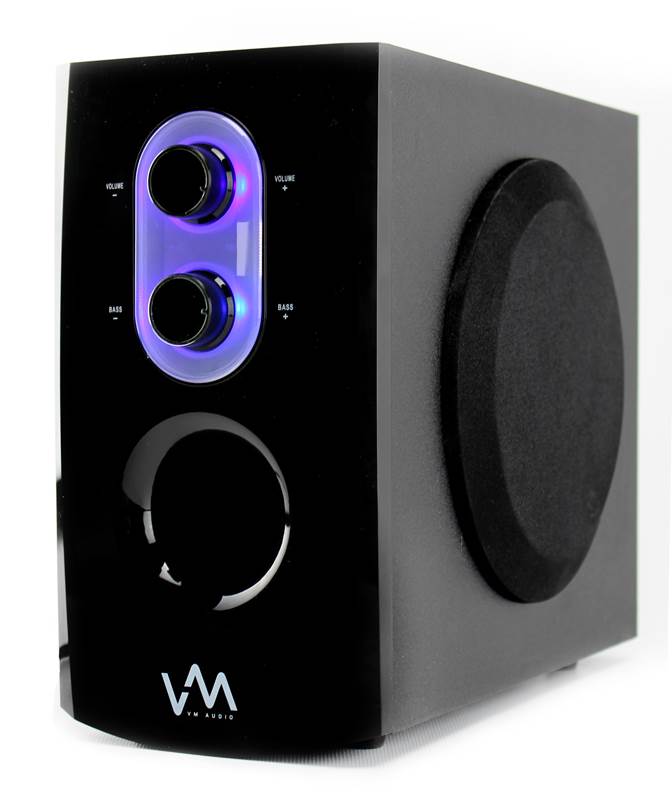 VM Audio VMCS21 300 Watt 2.1 Home/Computer Speakers Multimedia System - Open Box