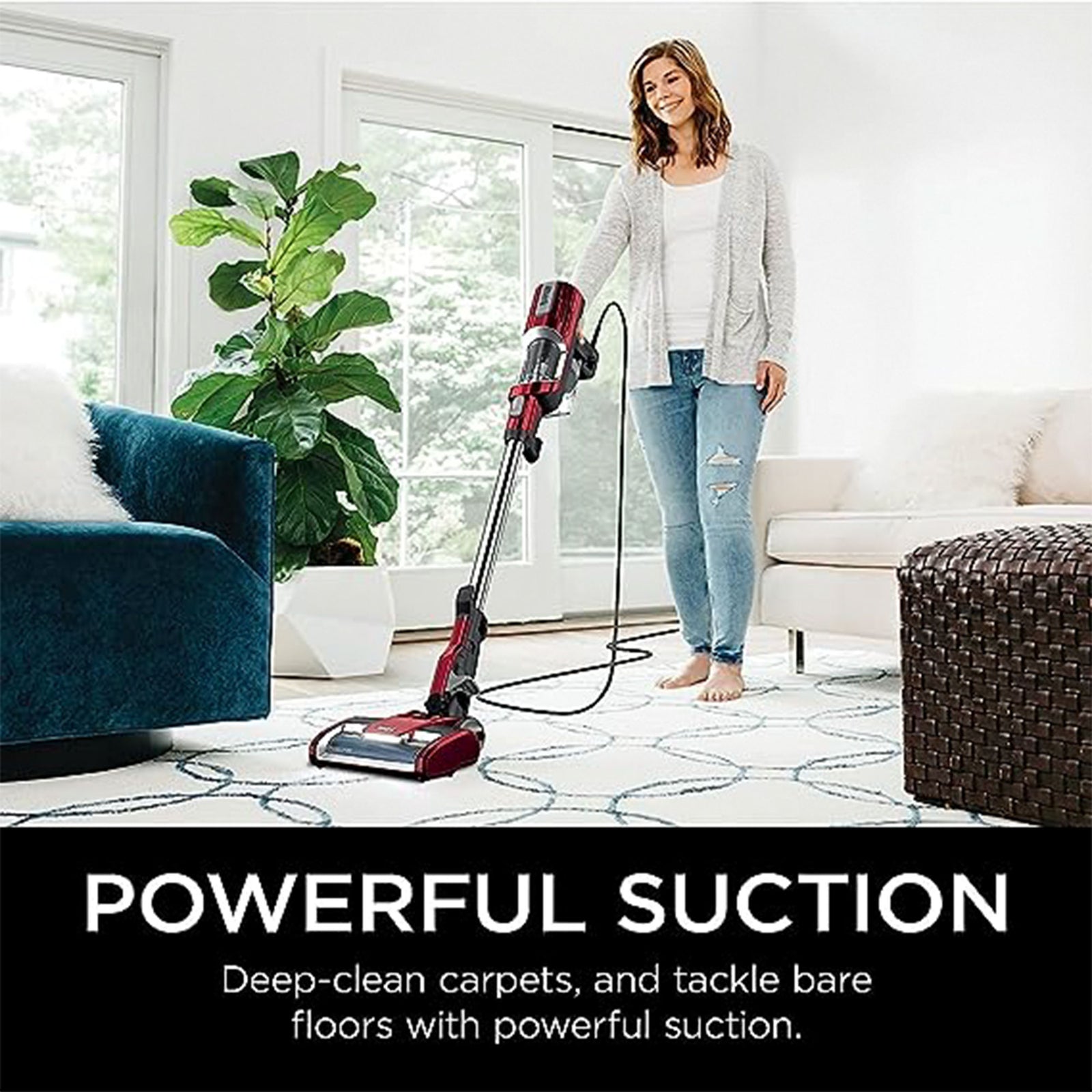 Shark Ultralight Pet Pro Corded Stick Vacuum w/PowerFins (Open Box) - VMInnovations