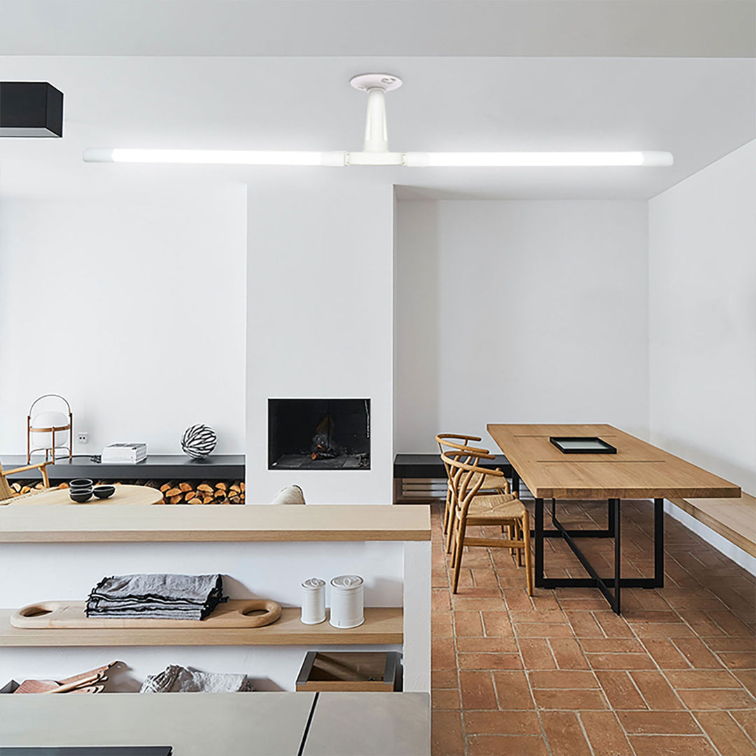 BRIGHTLIVING 6,000 Lumen LED Deformable Shop Light with Rotatable Mechanism - VMInnovations