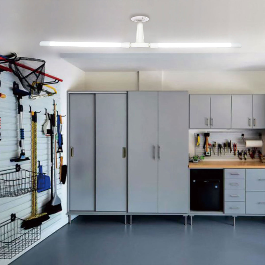 BRIGHTLIVING 6,000 Lumen LED Deformable Shop Light with Rotatable Mechanism - VMInnovations