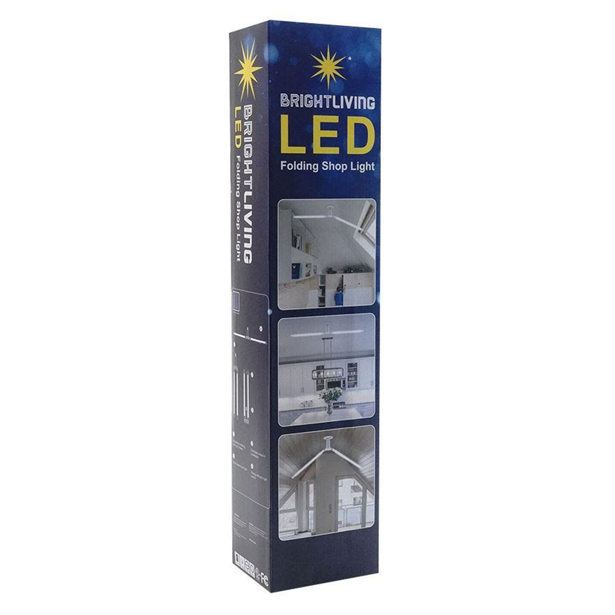 BRIGHTLIVING 6,000 Lumen LED Deformable Shop Light with Rotatable Mechanism - VMInnovations