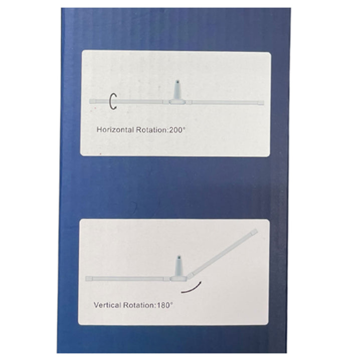 BRIGHTLIVING 6,000 Lumen LED Deformable Shop Light with Rotatable Mechanism - VMInnovations