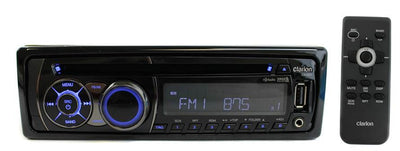 Clarion CZ401 In Dash CD/MP3 Car Audio Player w/USB AUX iPod Receiver