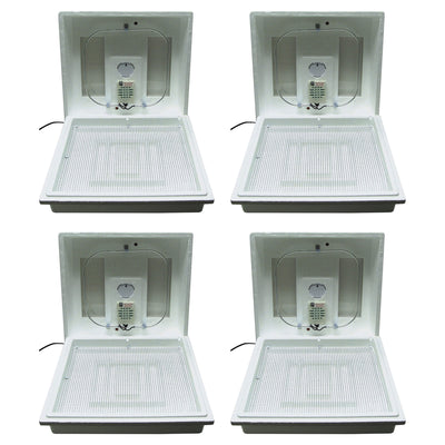 Farm Innovators 2100 Heated Still Air Incubator for 4 Dozen Eggs, White (4 Pack)