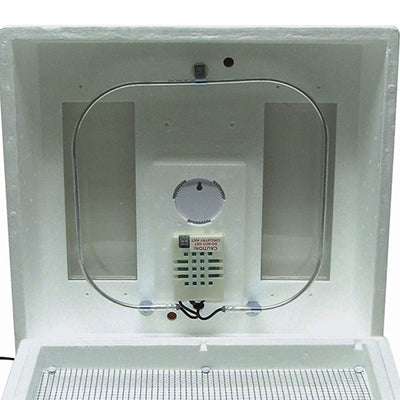 Farm Innovators 2100 Heated Still Air Incubator for 4 Dozen Eggs, White (4 Pack)